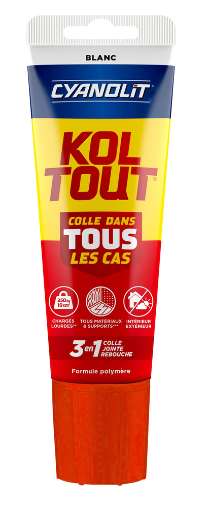 Colle de Fixation Express Blanche Tube Souple 125 ml