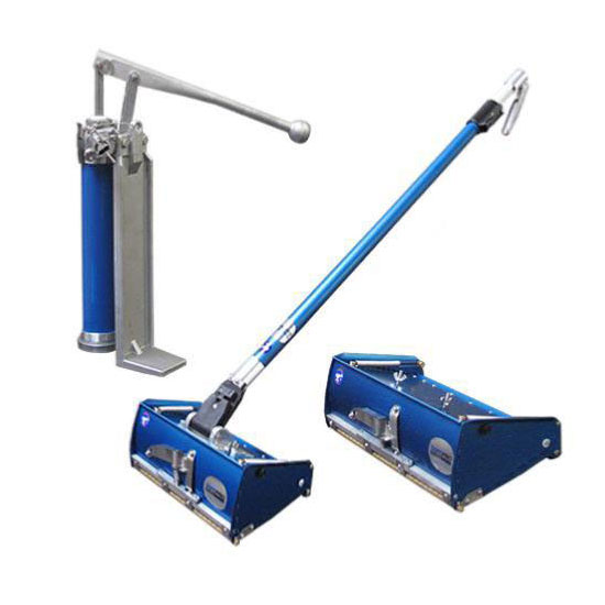 Kit Passes d'Enduit avec 2 boîtes et pompe, outillage professionnel pour plaquiste