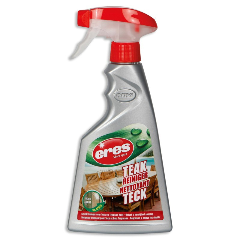 Nettoyant pour Teck 500 ml pour le nettoyage et l'entretien du bois extérieur