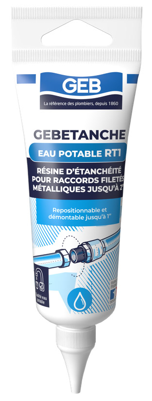 Gebetanche Eau Potable RT1 Tube 50 ml