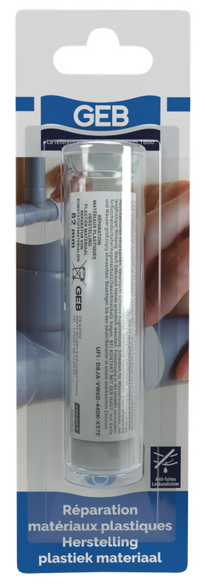 Mastic Epoxy Spécial Réparation Matériaux Plastiques 82 mm