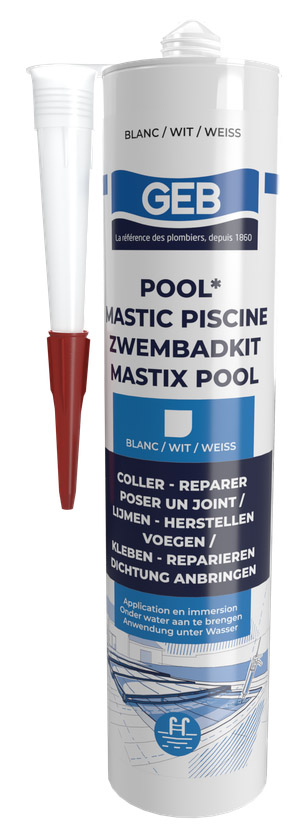 Pool Mastic Piscine Blanc 290 ml