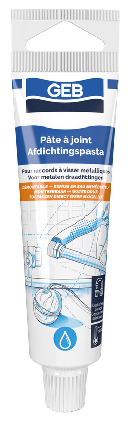 Pâte à Joint Eau Potable Pour Raccords Métalliques 50 ml