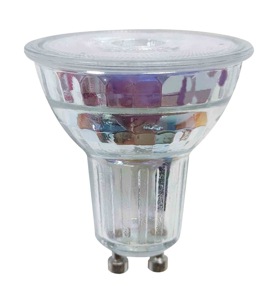 Ampoule Spot LED GU10 transparente 3.1W 230 lm Blanc Chaud dimmable