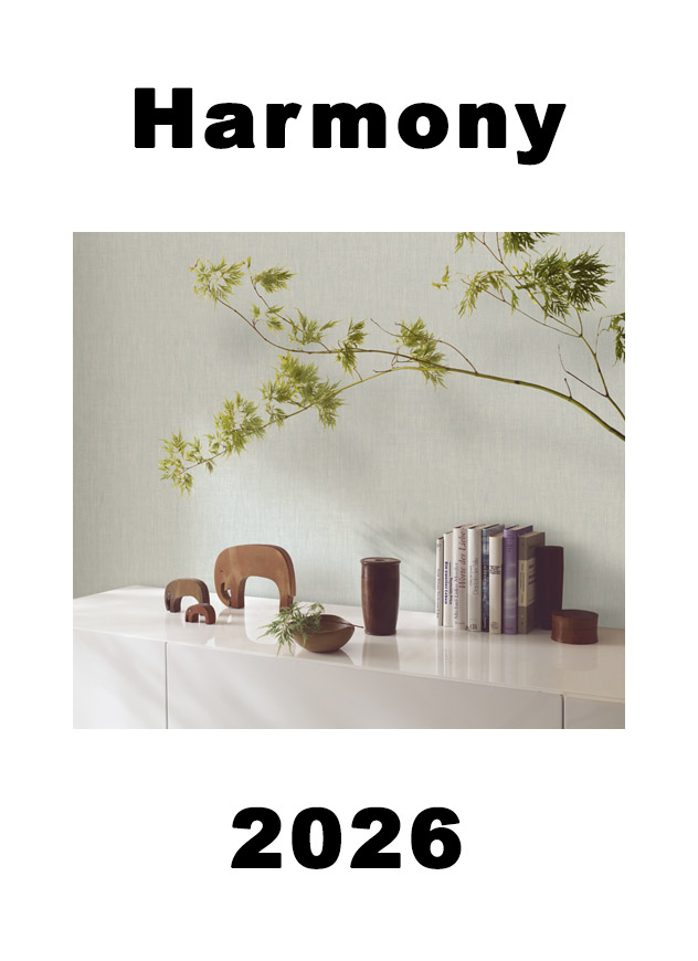 Livre d'échantillons de papiers peints Collection Harmony