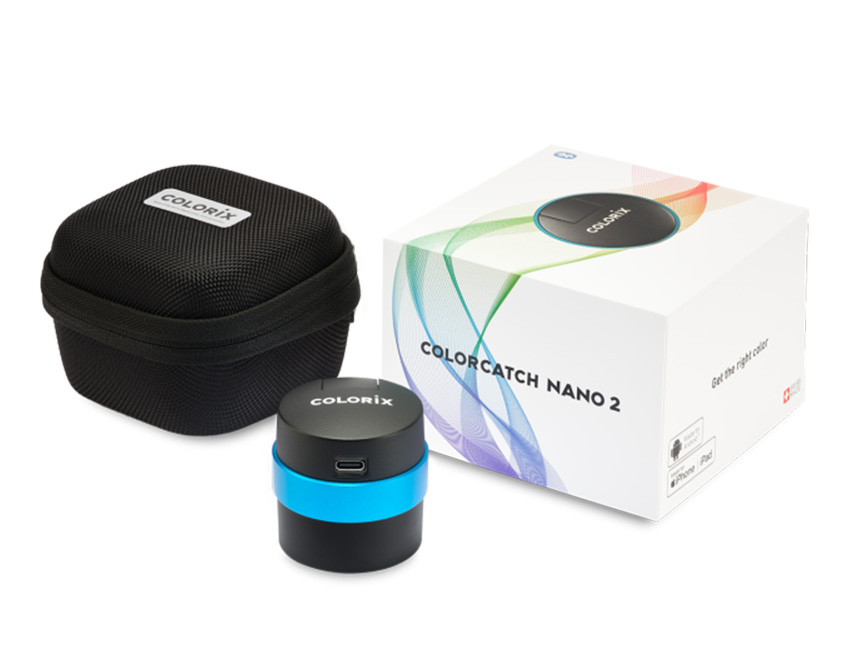 Colorcatch Nano 2, appareil de mesure de couleur numérique compact pour le bâtiment
