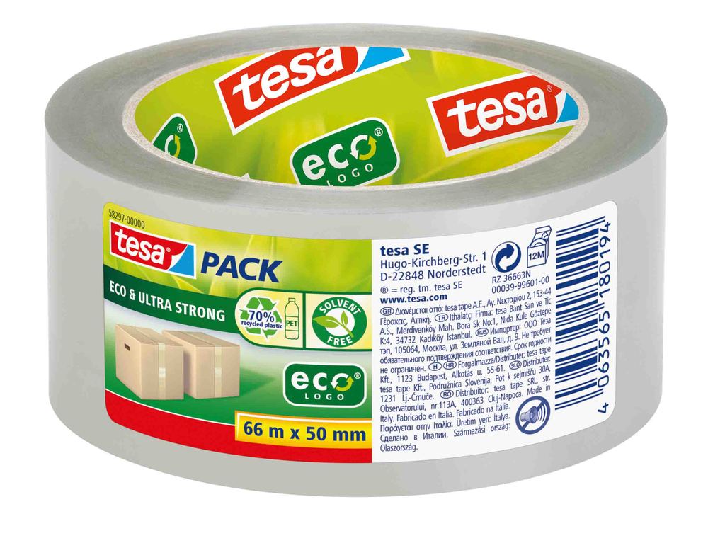 Adhésif d'Emballage Eco & Ultra Strong 66 m x 50 mm