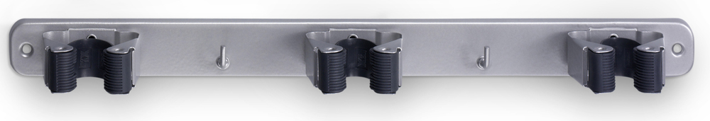 Support à Visser 3 Balais Chrome Mat