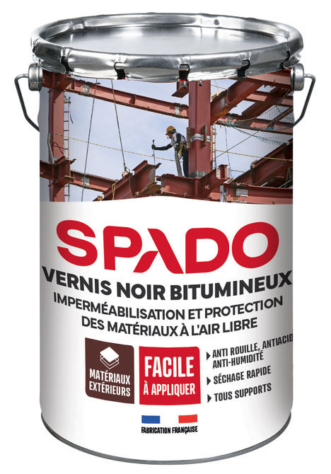 Vernis Noir Bitumineux 4L