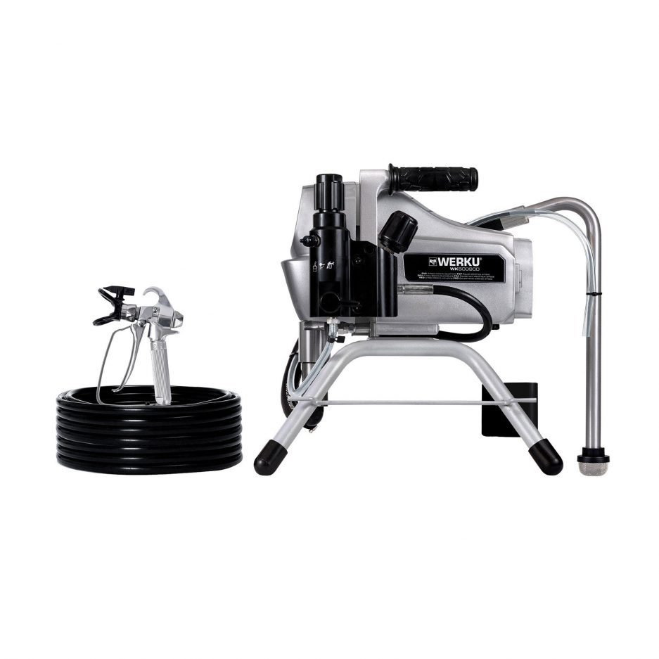 Pulvérisateur Airless Électrique professionnel 500W 1.8L/min avec pistolet et tuyau