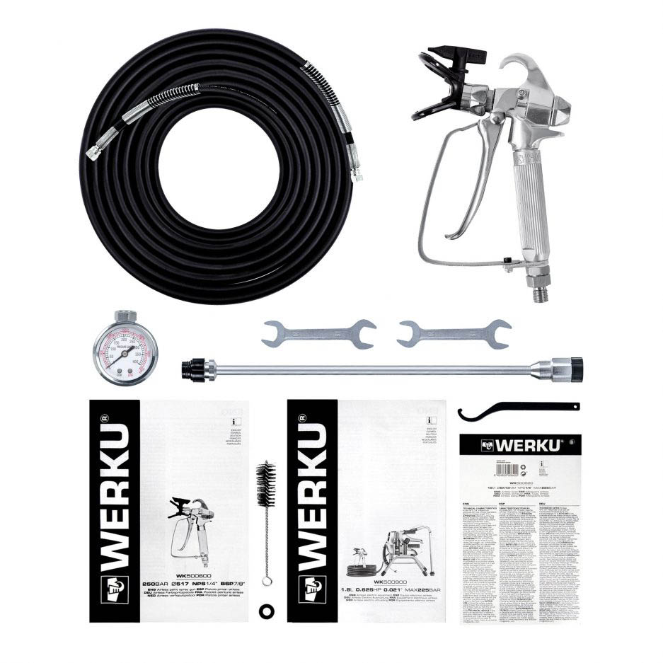 Pulvérisateur Airless Électrique 500W 1.8L/min