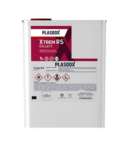 Bidon de diluant Xtrem Peintures Métalliques 1L pour fluidifier les peintures et vernis.