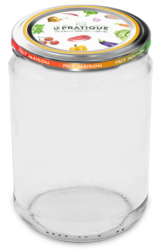 Bocaux Le Pratique 500 ml Ø82 mm Pack de 6
