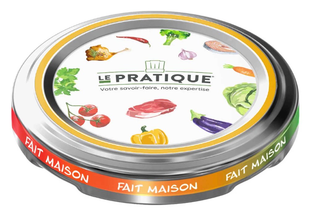 6 Couvercles Stérilisables Pour Bocaux Ø100 mm