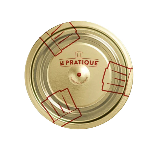 10 Capsules Universelles Pour Bocaux Ø82 mm