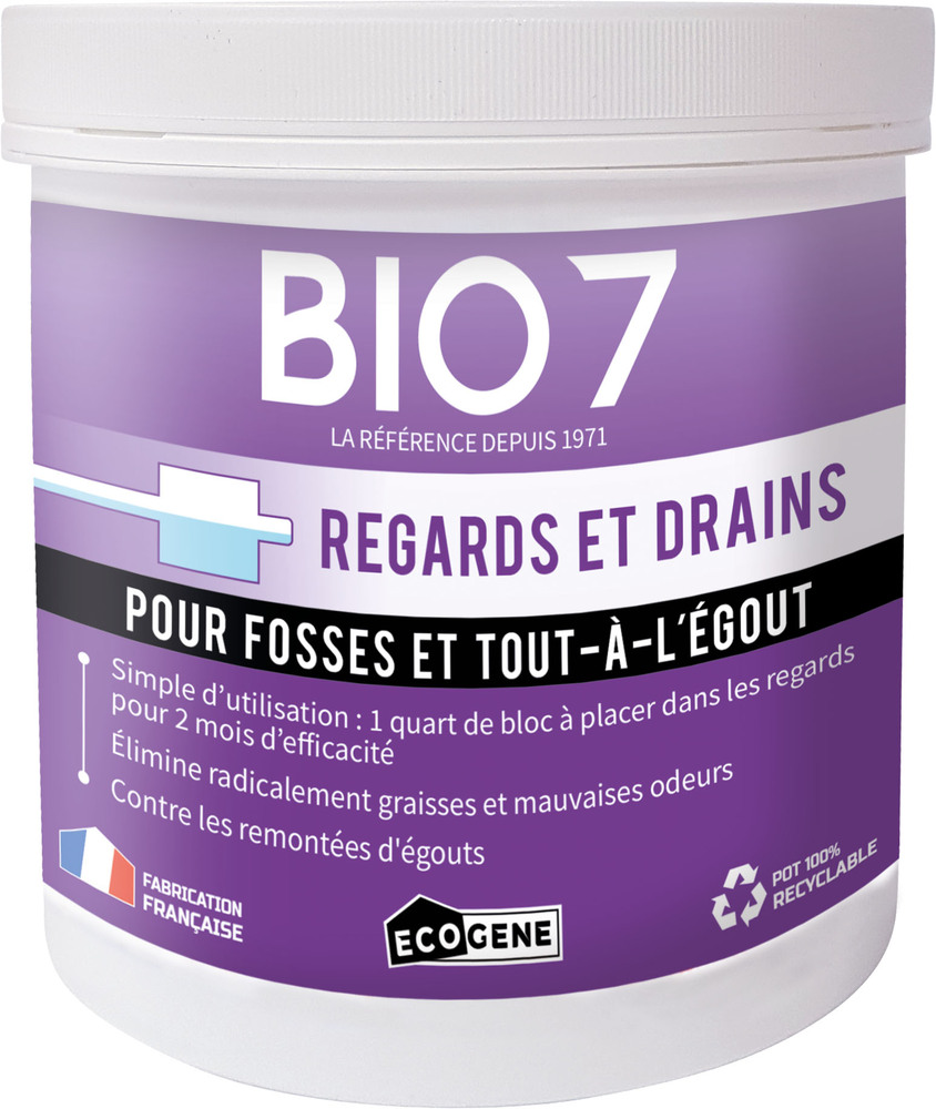 Bio7 Entretien Fosses et Tout-à-L'Egout 800 g