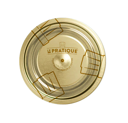 10 Capsules Universelles Pour Bocaux Ø110 mm