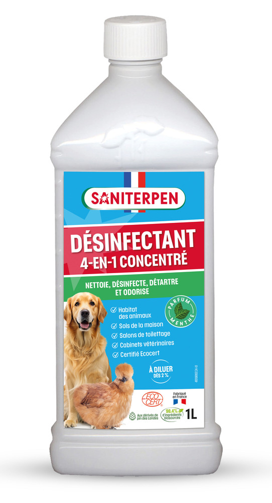 Désinfectant 4-en-1 Concentré