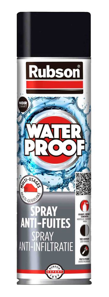 Spray Anti-Fuites Waterproof Aérosol 300 ml Noir