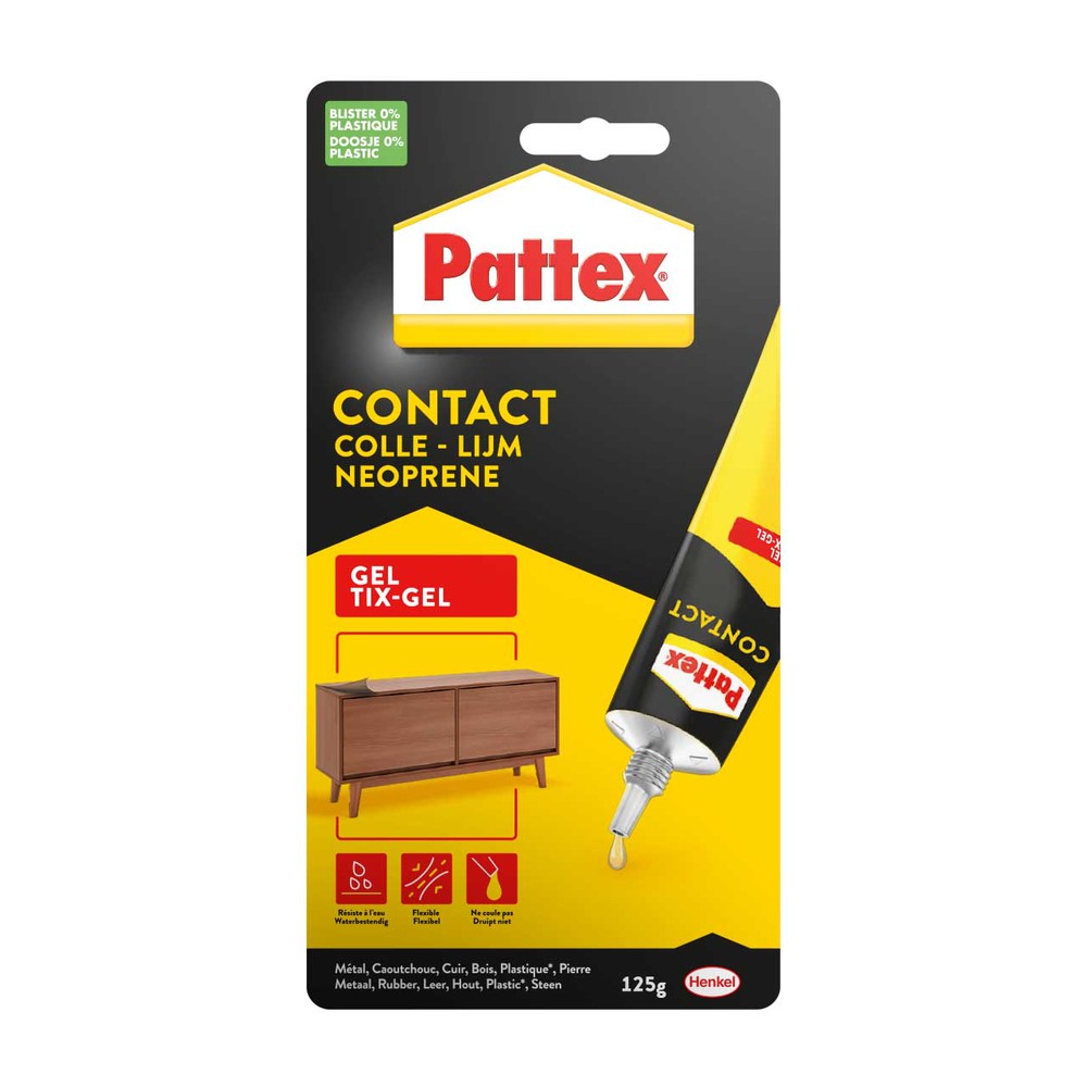 Colle Contact Gel Jaune 125 g