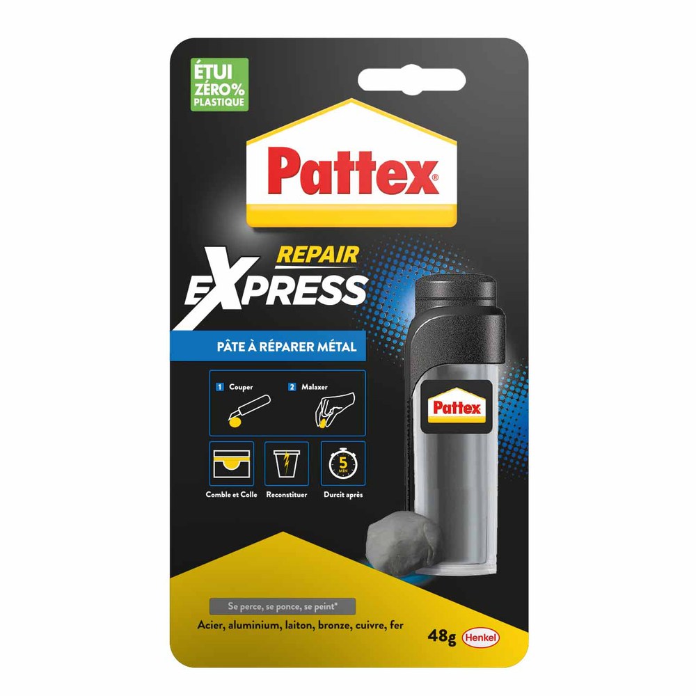 Pâte à Réparer Repair Express Métal Tube de 48 g