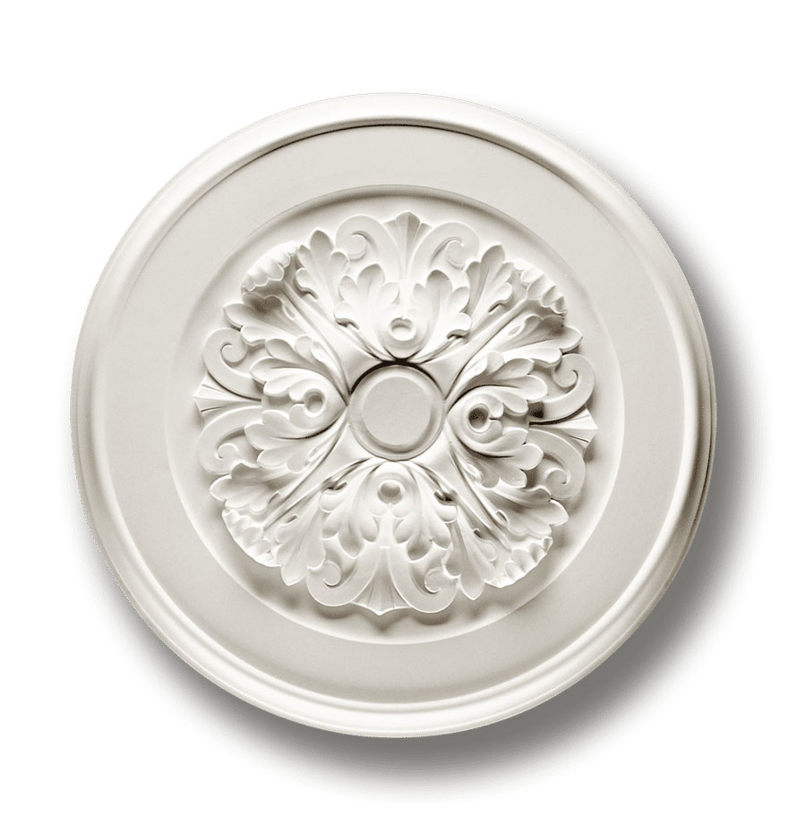 Rosace Louis XIII 301 Plâtre Haute Densité 61 cm