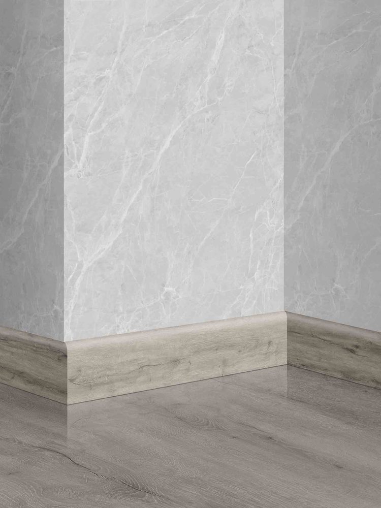  Plinthe Smartfloor Chêne Grège