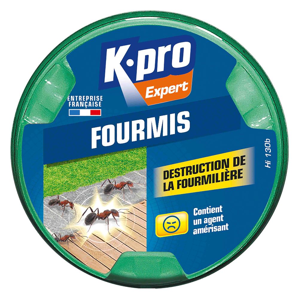 Boîte appât anti-fourmis 10g TP18, insecticide efficace contre les fourmis rampantes.