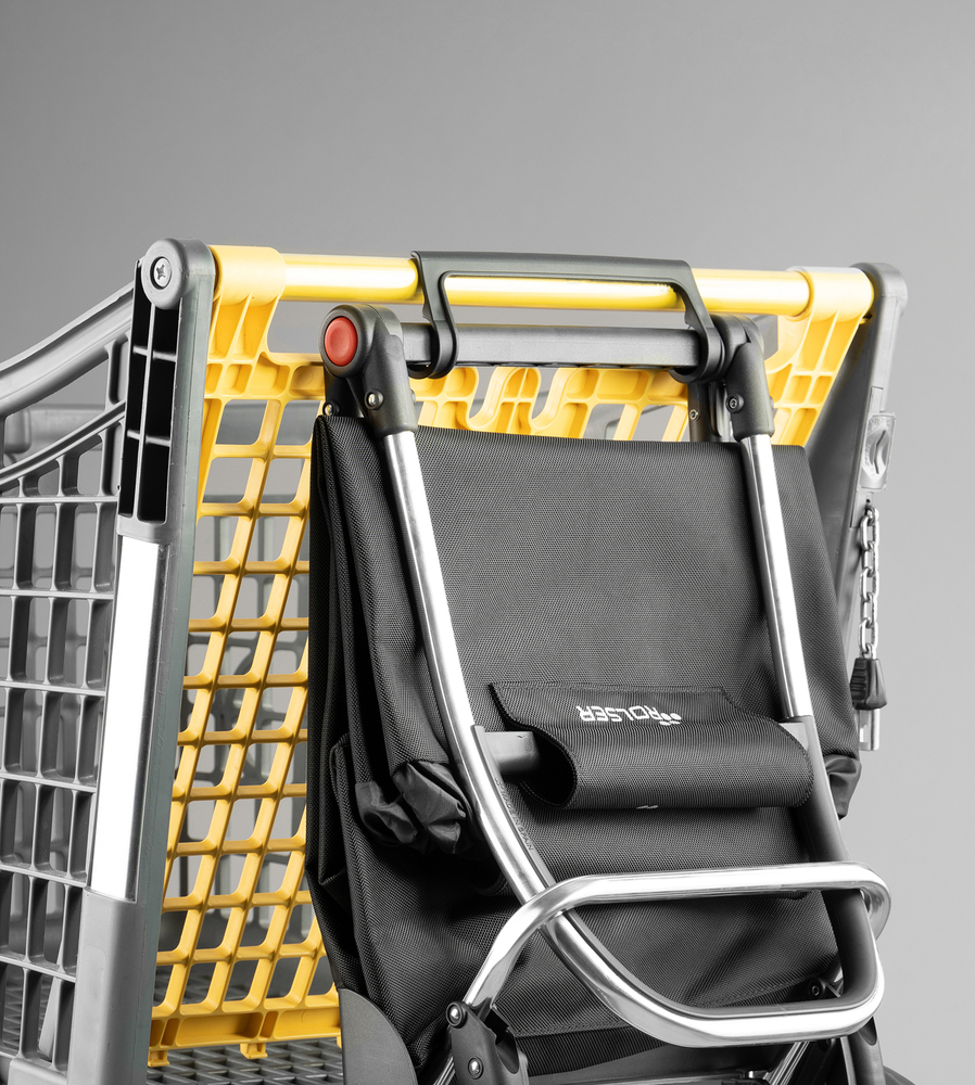 Poussette de Marché Pliable I-Max MF 2L 2 Roues 43L