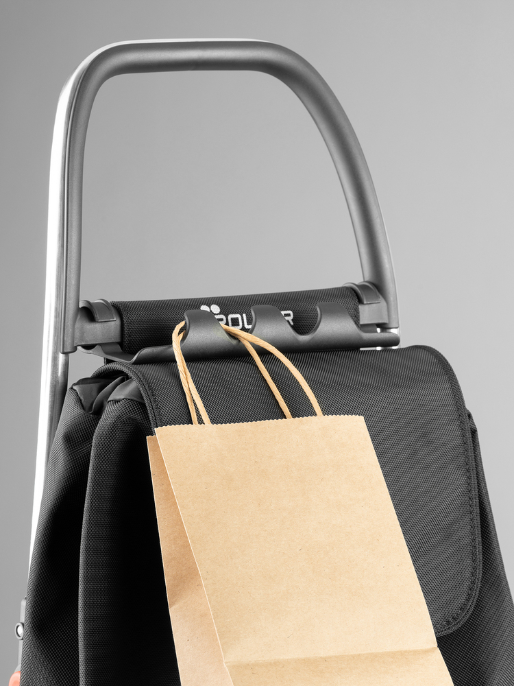  Poussette de Marché Pliable I-Max MF 4L Tour 4 Roues - 2 Pivotantes Pliantes 43L