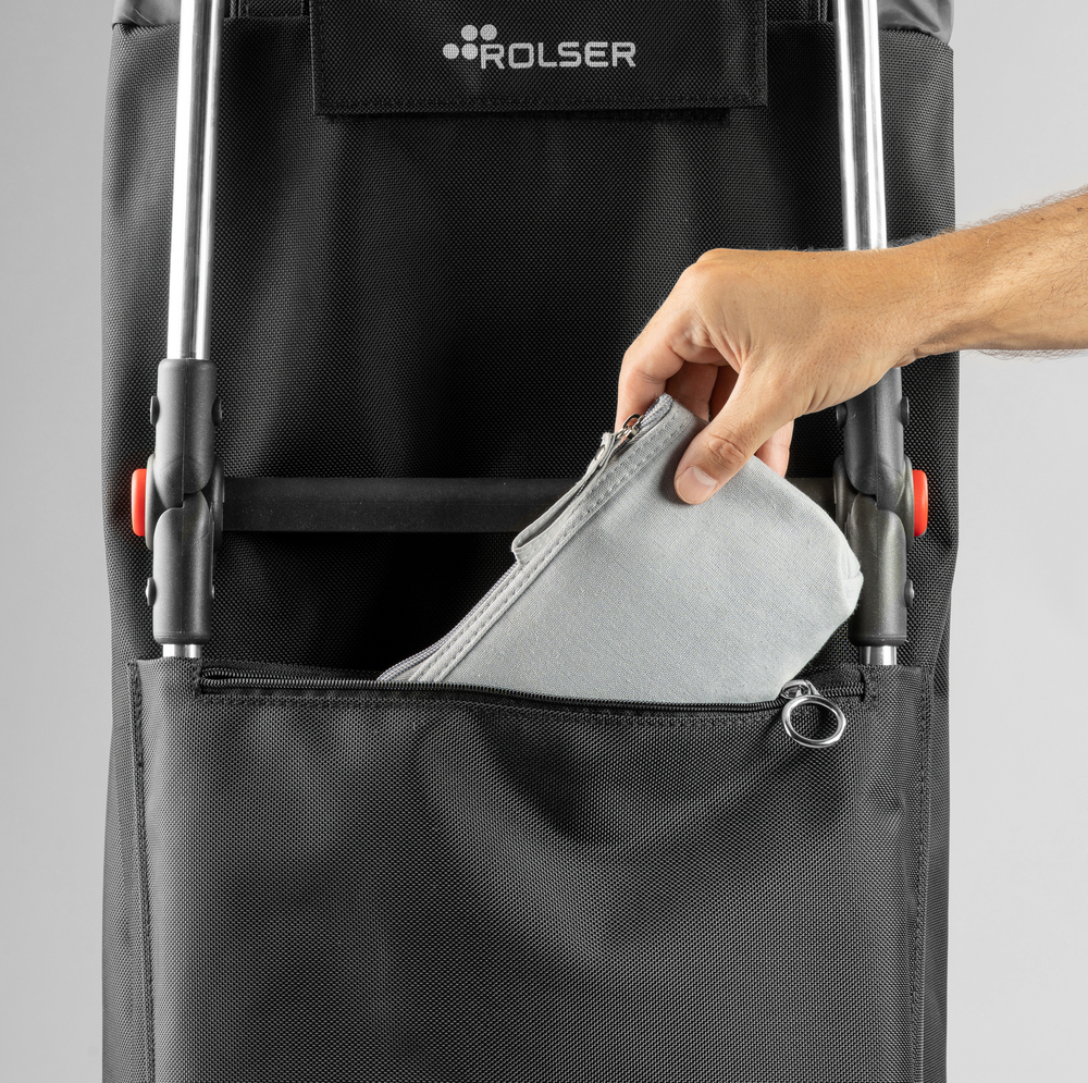  Poussette de Marché Pliable I-Max MF 4L Tour 4 Roues - 2 Pivotantes Pliantes 43L