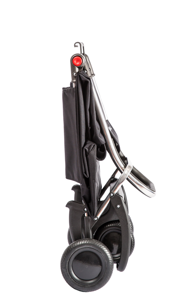  Poussette de Marché Pliable I-Max MF 4L Tour 4 Roues - 2 Pivotantes Pliantes 43L