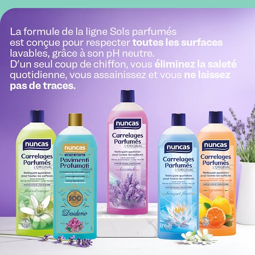 Nettoyant Carrelages Parfumés Agrumes 1L