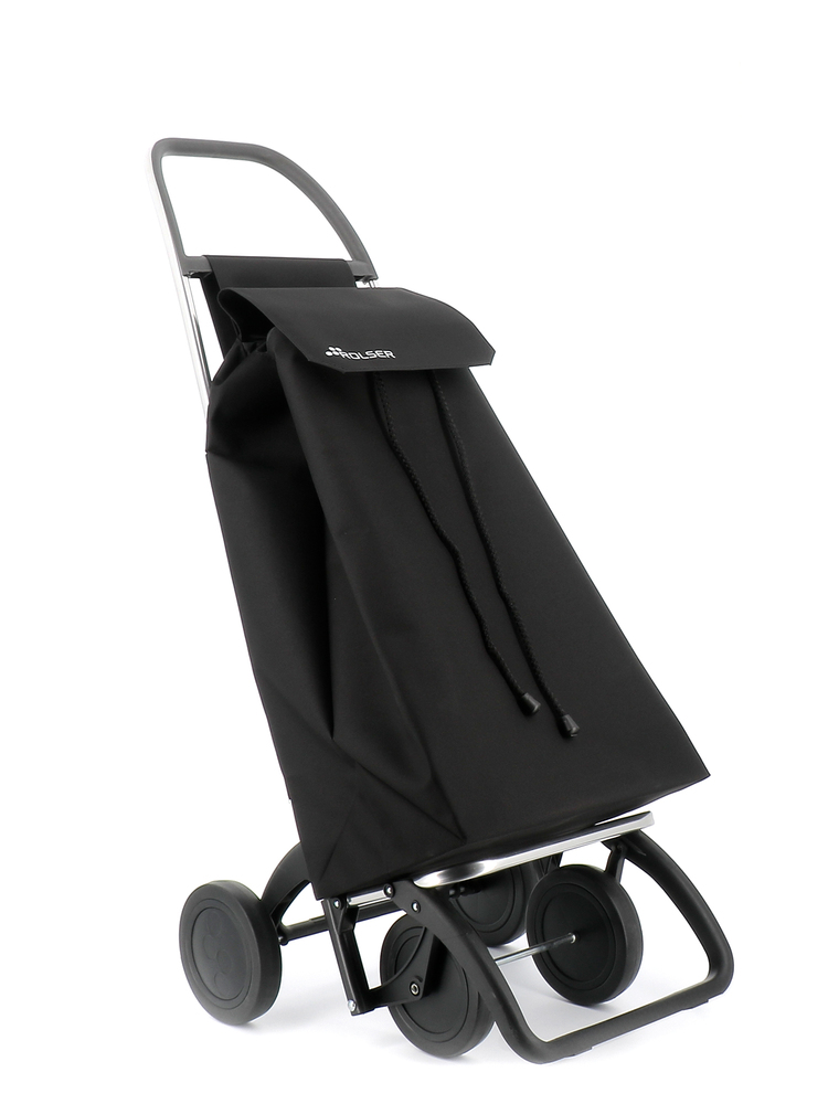 Poussette de Marché Noir Saquet LN 4 Roues 43L