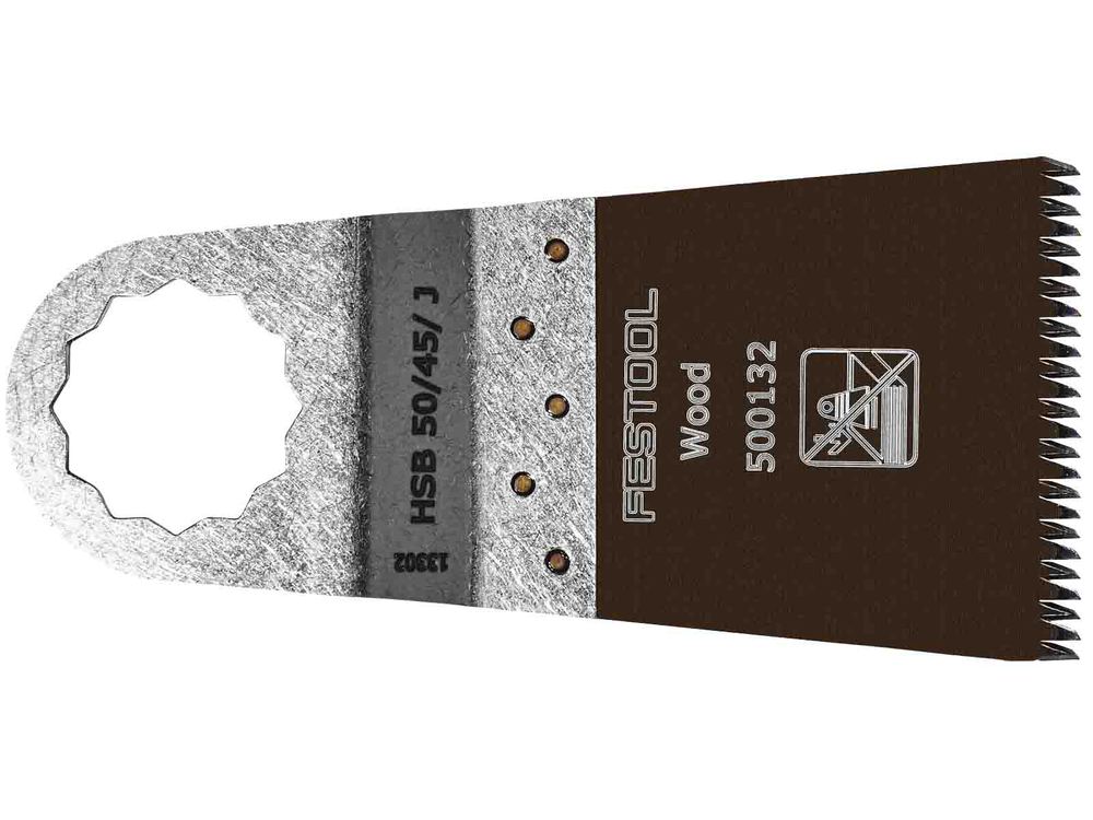 Lame de scie pour bois HSB 50 x 45 mm avec dents affûtées