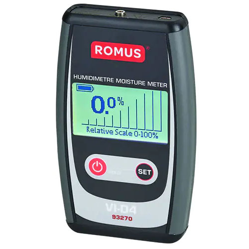 Indicateur d'humidité digital VI-D4 pour matériaux de construction