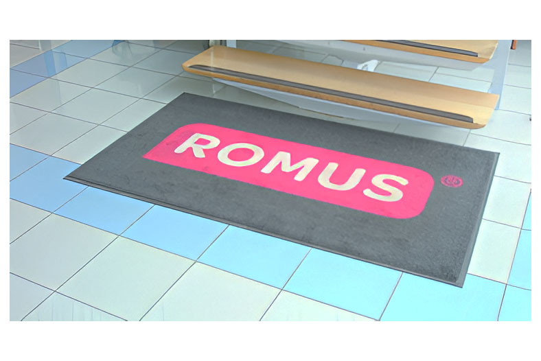 Tapis d'accueil Roclean d'intérieur personnalisable et antidérapant