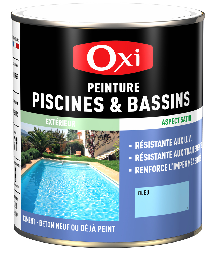 Peinture Piscine et Bassin Solvantée 2.5L