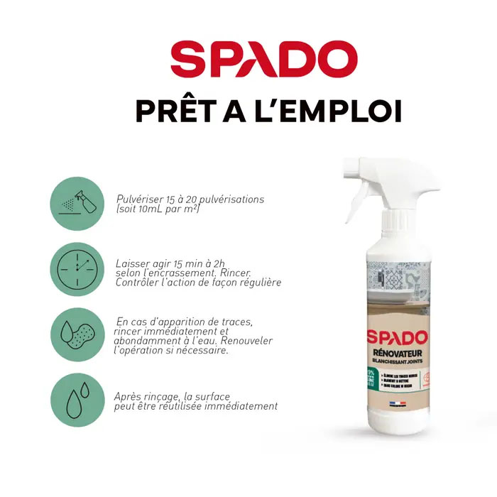 Rénovateur Blanchissant  Joints 500 ml