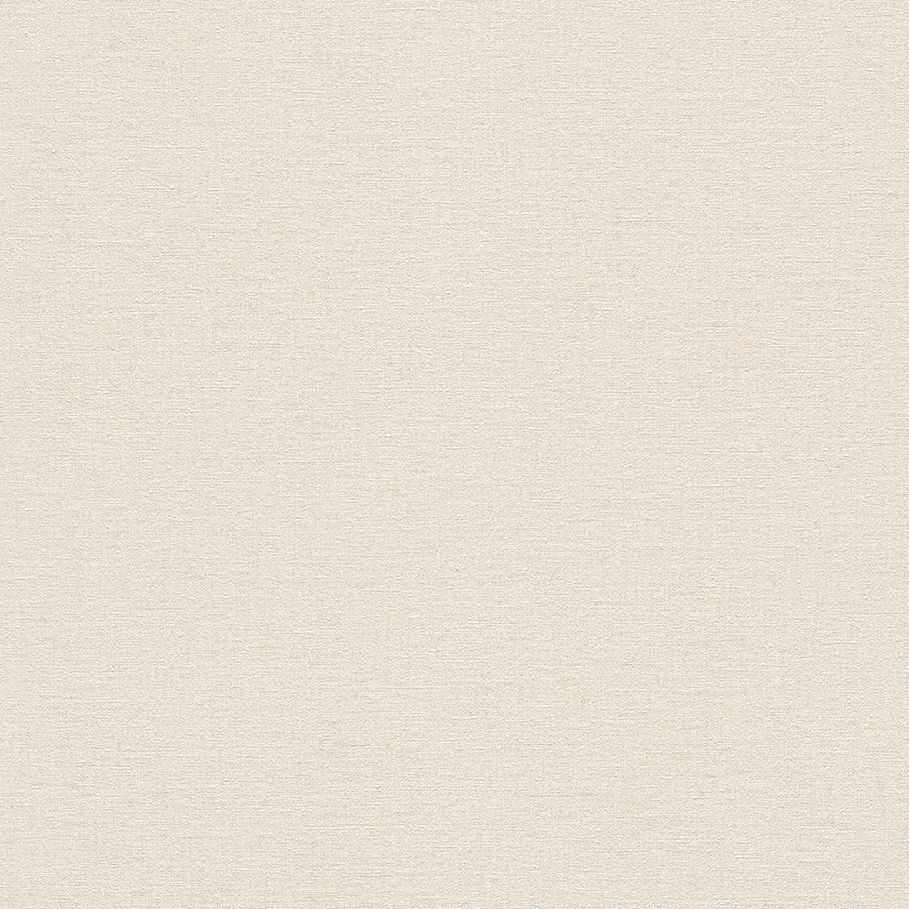 Papier peint vinyle uni blanc cassé avec une texture fine, Collection Décorama Intemporelle et Déco 2027