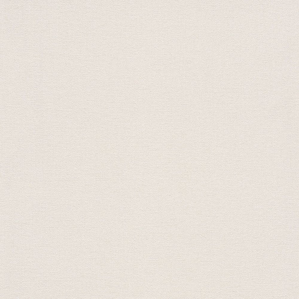 Papier peint vinyle uni Florentine crème lavable