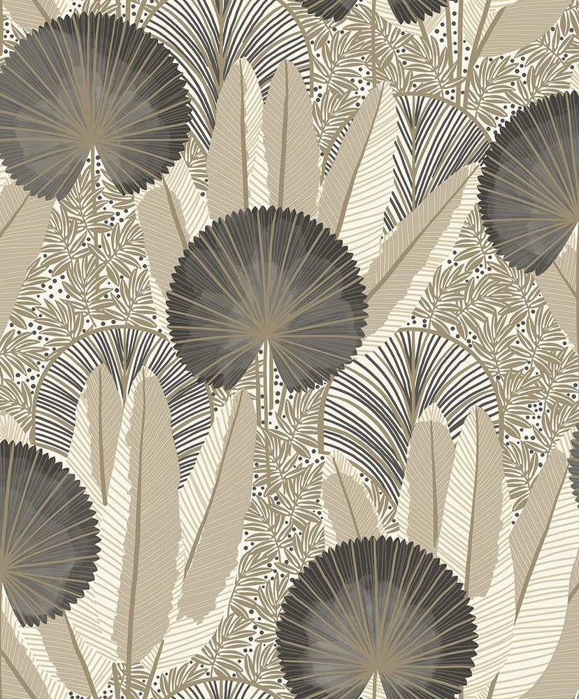 Papier Peint Vinyle Intissé Asperia Beige avec motifs discrets