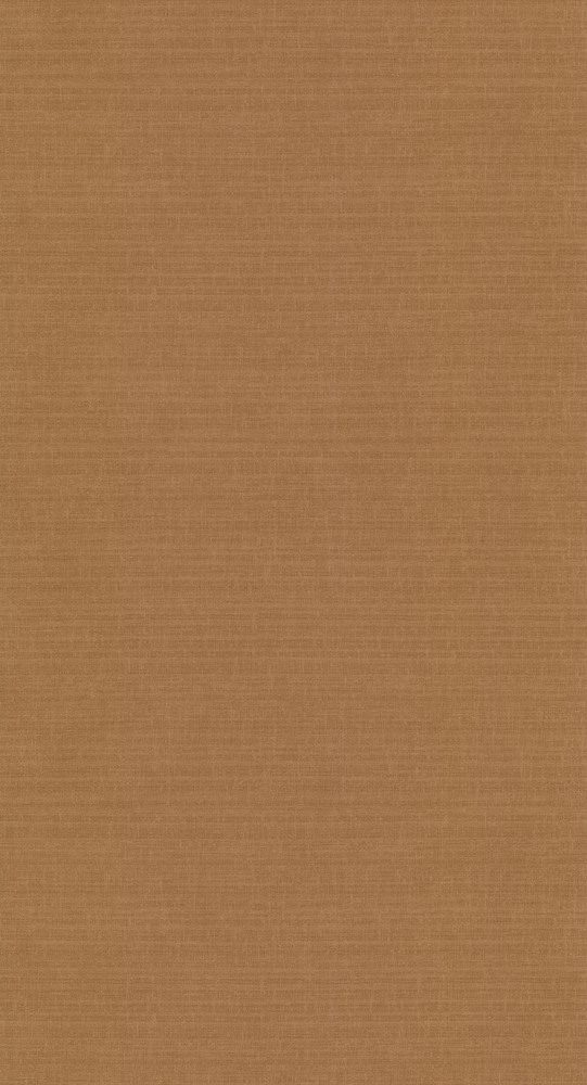 Papier peint vinyle sur intissé uni effet craft orange brûlée, avec une texture mate et naturelle