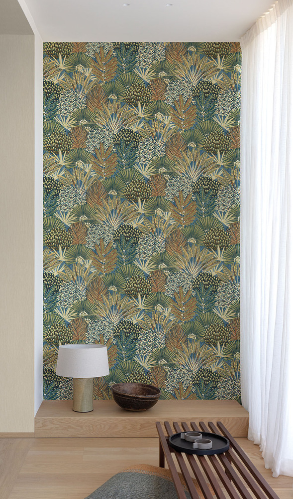 MU3306 - Papier Peint Vinyle Intissé Muse Multicolore