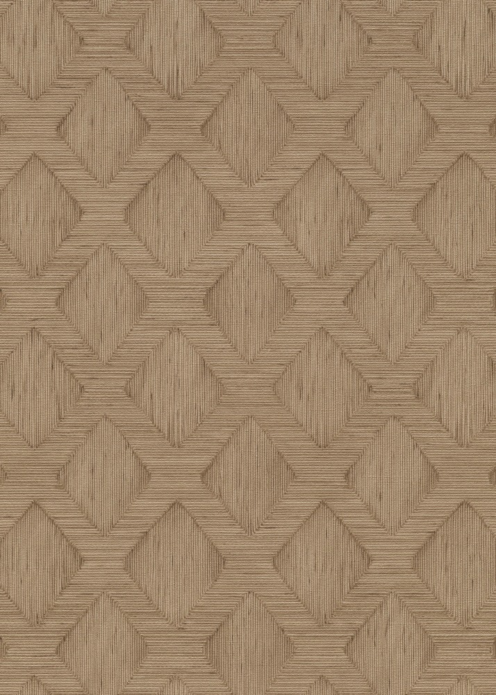 Papier Peint Vinyle Grainé Sur Intissé Hidden Harmony Brun 10509-11 pour décoration murale intérieure