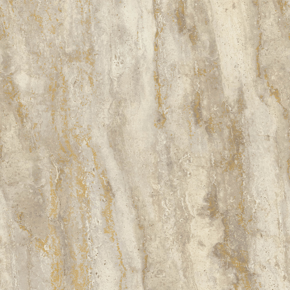 Papier peint vinyle intissé A81702 motif marbre structuré beige, résistant et facile à poser