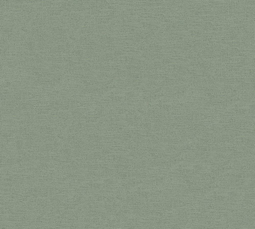 Papier peint vinyle sur intissé uni Around Jade, résistant et lavable