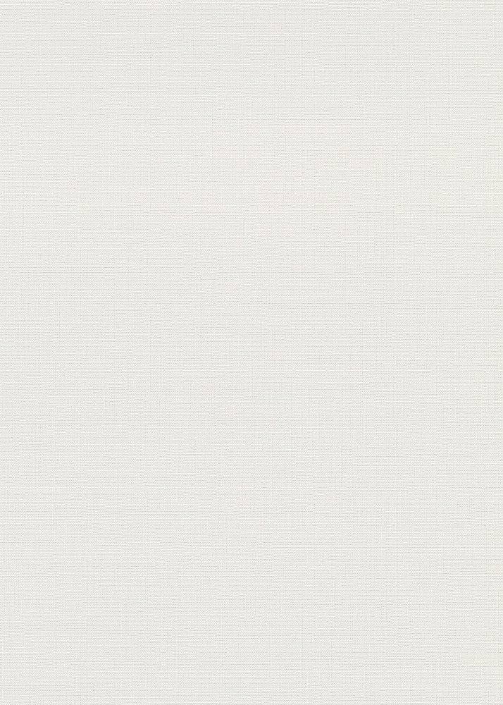 Papier peint vinyle grainé sur intissé Linea Tissu Blanc avec texture subtile