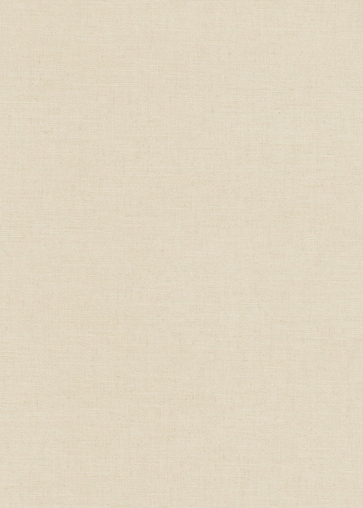 Papier peint vinyle grainé sur intissé Linea Tissu beige avec texture textile réaliste