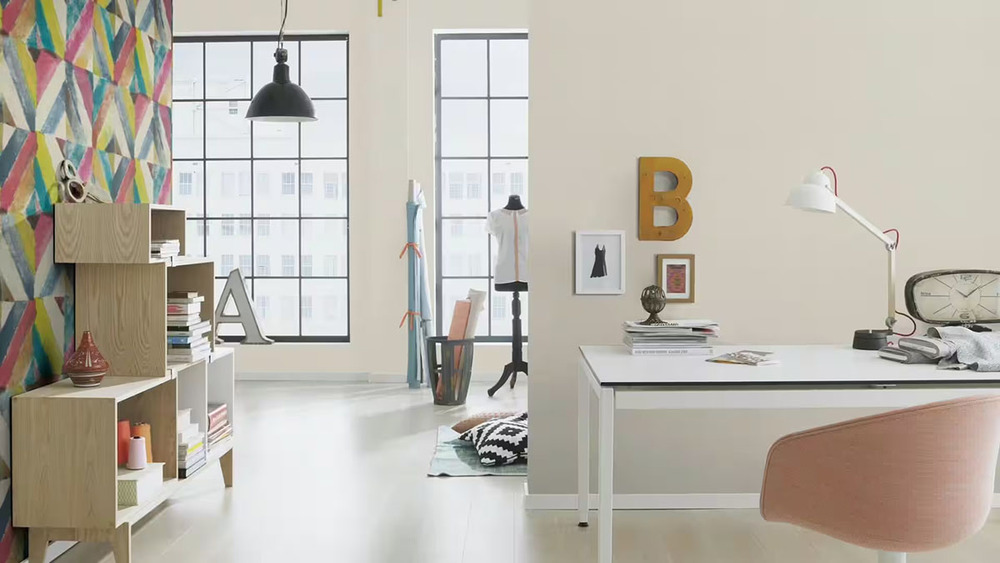 452013 - Papier Peint Vinyle Uni Gris Fumée